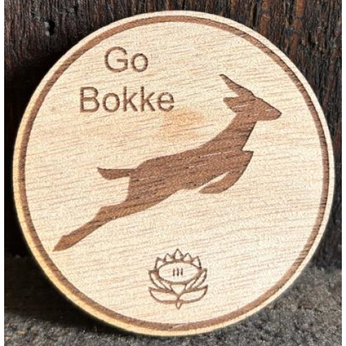 SpringBok Rugby Coasters x 6